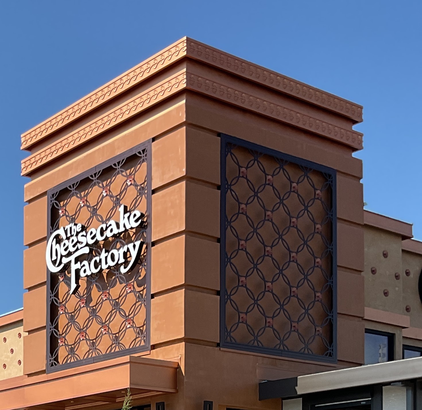The Cheesecake Factory — Custom Metal Sign Backing