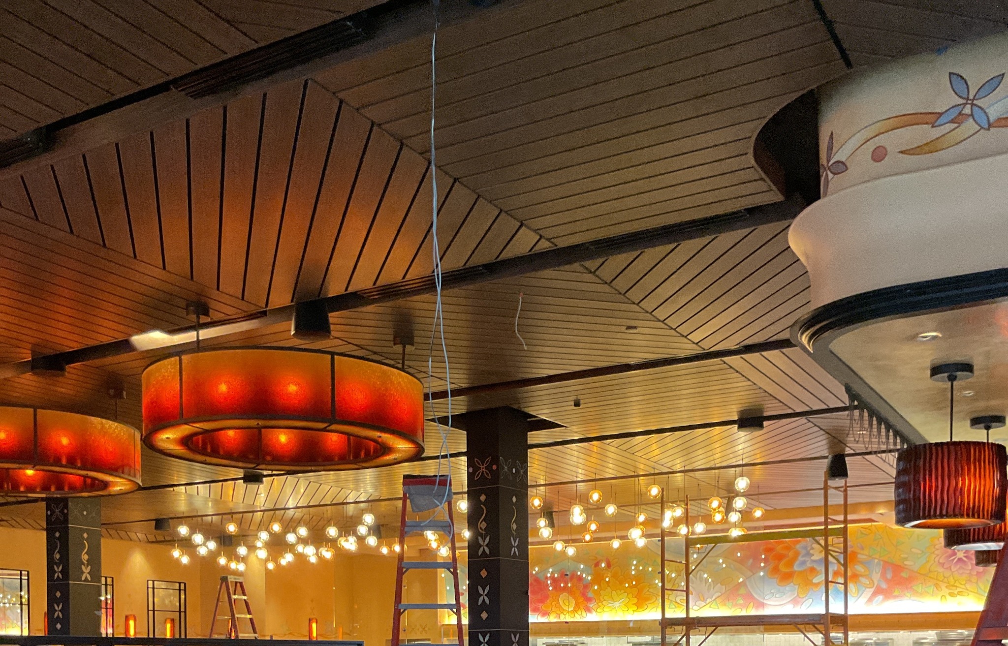 The Cheesecake Factory — Custom Wood Ceiling