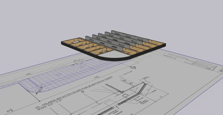 Animated Irv's Burger design model